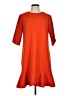 ECI Solid Orange Casual Dress Size 8 - photo 1