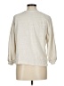 Ann Taylor LOFT 100% Cotton Ivory Sweatshirt Size M - photo 2