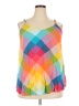 Torrid 100% Rayon Pink Tank Top Size 3X Plus (3) - photo 1