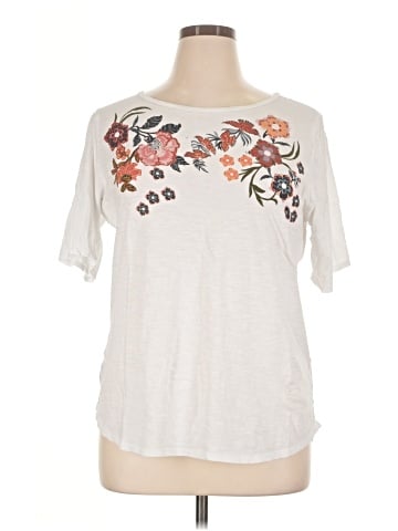 Ann Taylor LOFT Outlet Short Sleeve T-Shirt (view 1)