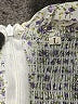 Unbranded 100% Polyester Floral White Casual Dress Size L - photo 7