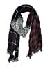 Laundry 100% Cotton Plaid Burgundy Scarf One size - photo 1