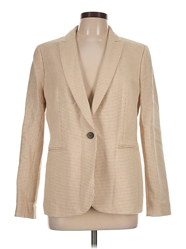Pre-owned J.crew Factory Store Blazer Jacket In Tan