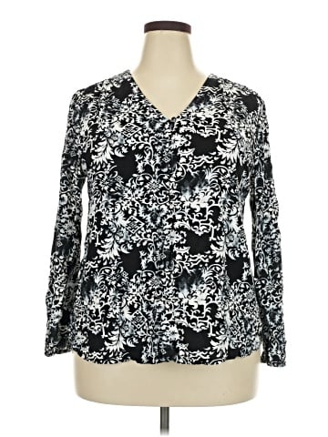 C established 1946 Long Sleeve Blouse (view 1)