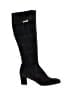 Yves Saint Laurent Black Suede Boots Size 8 - photo 1