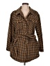Hayden Houndstooth Brown Coat Size L - photo 1