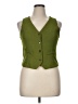 Tulle Green Sleeveless Blouse Size XL - photo 1