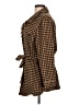 Hayden Houndstooth Brown Coat Size L - photo 5