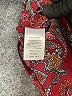Talbots 100% Polyester Burgundy Long Sleeve Blouse Size L - photo 8