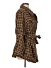 Hayden Houndstooth Brown Coat Size L - photo 4