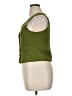 Tulle Green Sleeveless Blouse Size XL - photo 5