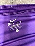 Nike 100% Polyester Purple Athletic Shorts Size L - photo 3