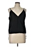 Comme 100% Polyester Black Sleeveless Blouse Size L - photo 1