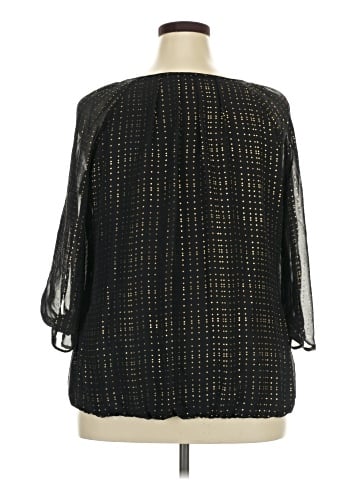 Sara Michelle 3/4 Sleeve Blouse (view 2)