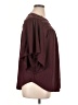 Torrid Burgundy Short Sleeve Blouse Size 1X Plus (1) - photo 4