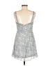 Lush 100% Polyester Floral Blue Casual Dress Size M - photo 2