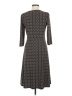 Apt. 9 Argyle Gray Casual Dress Size M - photo 2