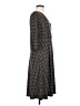 Apt. 9 Argyle Gray Casual Dress Size M - photo 4