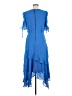 Maison Tara 100% Polyester Blue Cocktail Dress Size 8 - photo 2