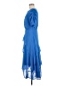 Maison Tara 100% Polyester Blue Cocktail Dress Size 8 - photo 5
