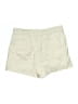 Lou & Grey Solid Ivory Khaki Shorts Size L - photo 2