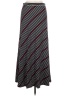 Roz & Ali Stripes Black Formal Skirt Size L - photo 1