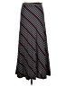 Roz & Ali Stripes Black Formal Skirt Size L - photo 2