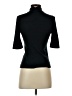 Moth 100% Cotton Black Short Sleeve Turtleneck Size XS (estimated) - photo 2