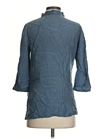 Gap - Maternity 3/4 Sleeve Button-Down Shirt (view 2)