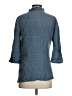 Gap - Maternity Blue 3/4 Sleeve Button-Down Shirt Size S - photo 2