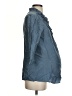 Gap - Maternity Blue 3/4 Sleeve Button-Down Shirt Size S - photo 4