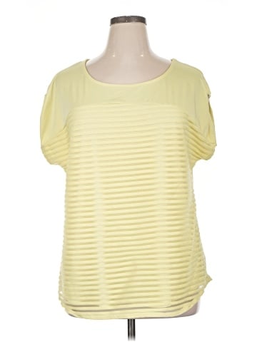 NY Collection Short Sleeve Top (view 1)