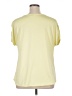 NY Collection Yellow Short Sleeve Top Size 1X - photo 2
