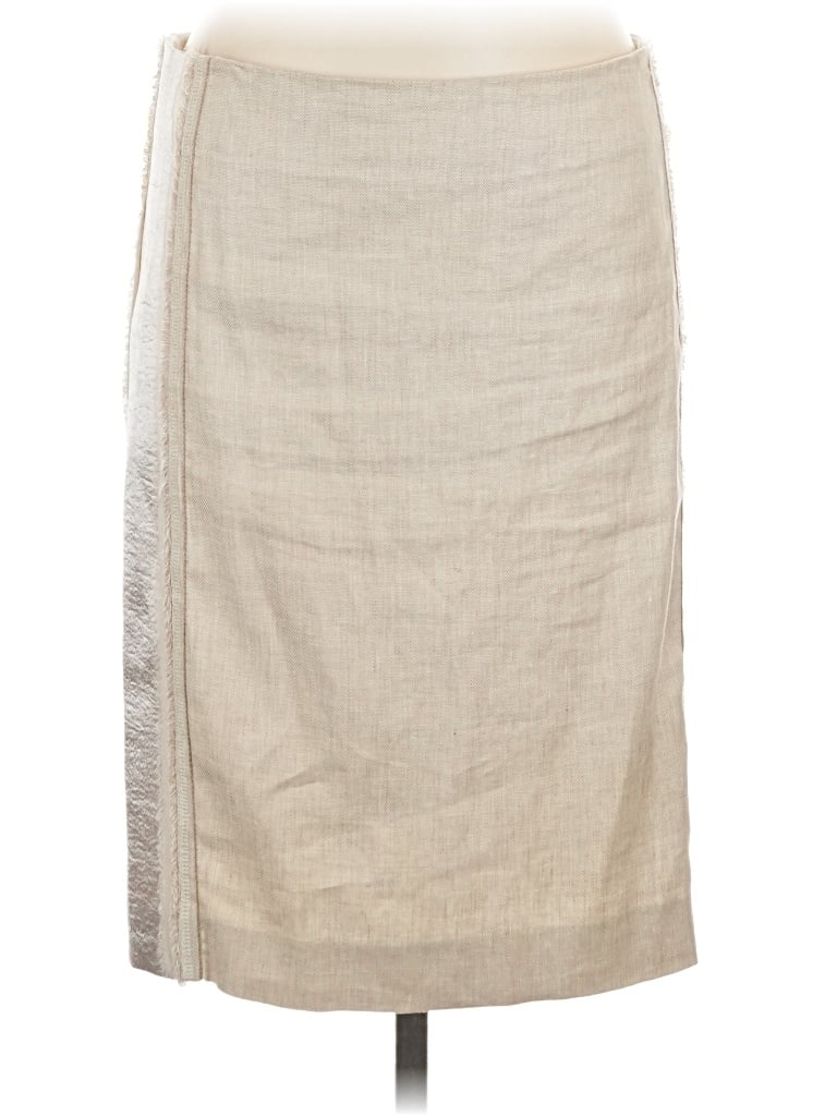 Pre-owned Bebe Casual Skirt In Tan