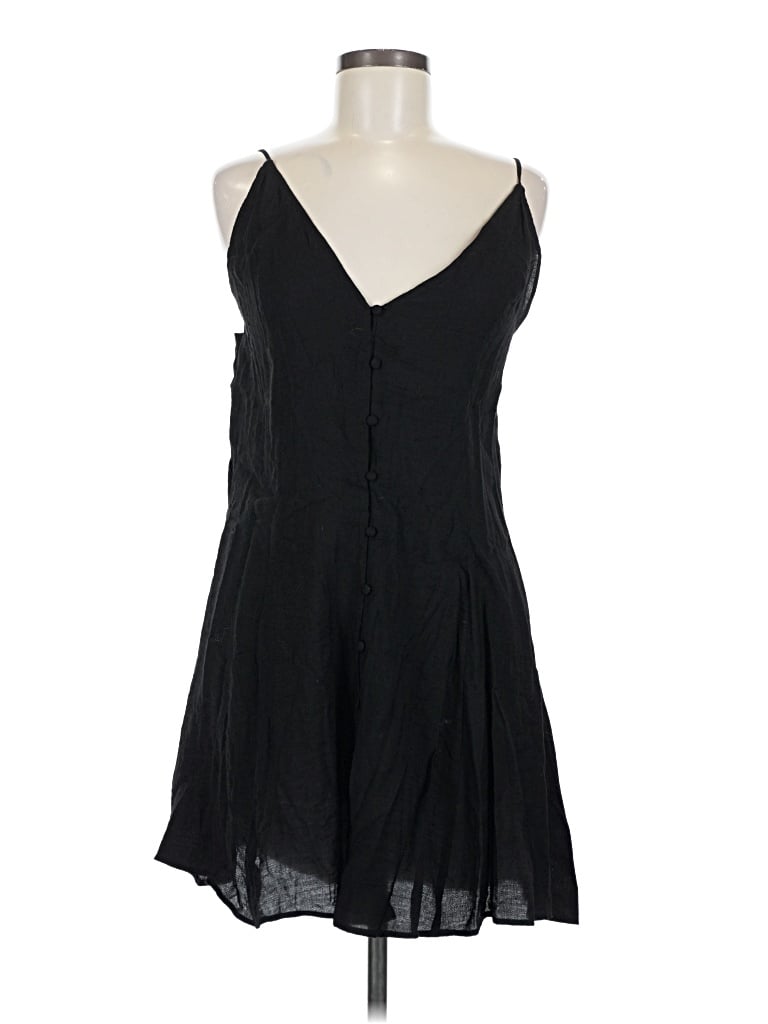 Pre-owned H&m Cocktail Dress In Black