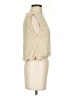 Zara Tan Sleeveless Blouse Size S - photo 4