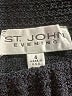 St. John Collection Solid Black Formal Skirt Size 4 - photo 4