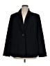 Rafaella Solid Black Blazer Size 16 - photo 1