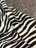 Allison Daley 100% Polyester Animal Print Silver Short Sleeve Blouse Size 18W - photo 7