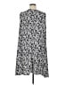 Halogen 100% Polyester Paisley Blue Casual Dress Size 1X - photo 2