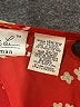 Kathie Lee 100% Polyester Floral Red Short Sleeve Blouse Size 14 - 16 - photo 9