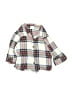 Baby Gap 100% Cotton Plaid Blue Long Sleeve Button-Down Shirt Size 3-6 mo - photo 1
