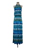 db established 1962 Print Blue Casual Dress Size 4 - photo 1