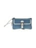 Coach 100% Leather Blue Leather Wristlet One size - photo 1