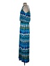 db established 1962 Print Blue Casual Dress Size 4 - photo 5