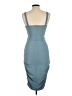 Shein Solid Teal Cocktail Dress Size L - photo 2