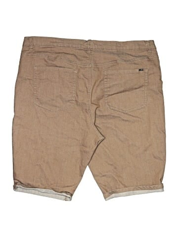 DG^2 by Diane Gilman Khaki Shorts (view 2)