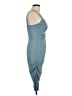Shein Solid Teal Cocktail Dress Size L - photo 4