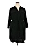 Mossimo 100% Polyester Solid Black Casual Dress Size XXL - photo 1