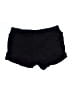 Jeans Solid Black Shorts Size L - photo 1